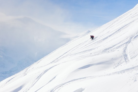 Ski hors piste à Chamonix