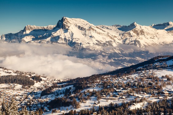 Ski hors piste à Megève