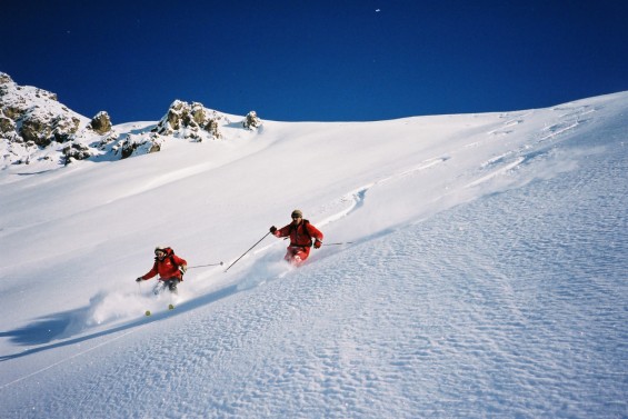 Ski hors piste à Serre Chevalier