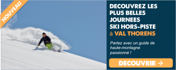 Ski hors piste à Val Thorens : tout savoir