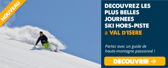 ski hors-piste Val d'isère