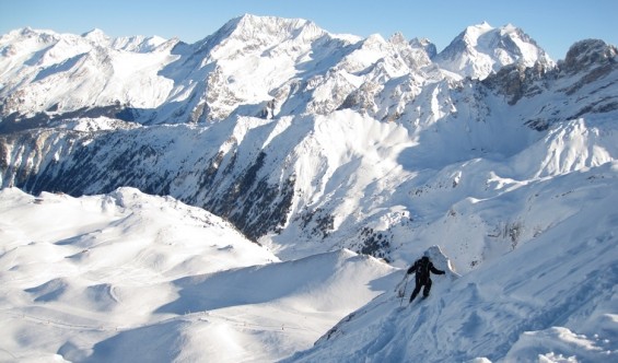 Ski hors piste à Méribel : tout savoir